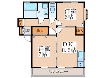 間取図 アッサンブラ－ジュ