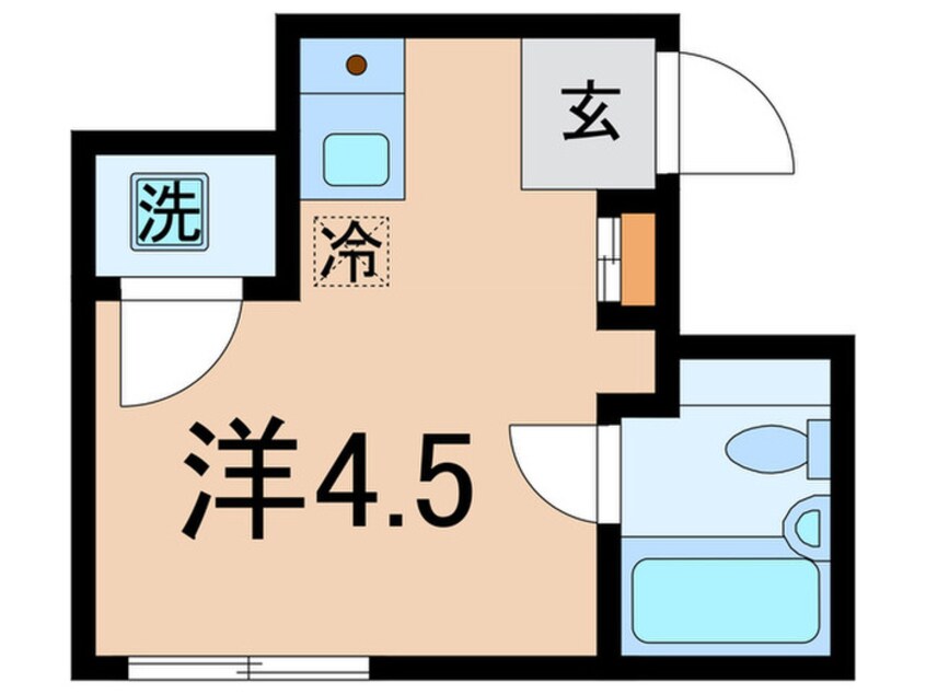 間取図 ヴィラ大塚