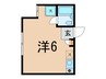 ヴィラ大塚 1Rの間取り