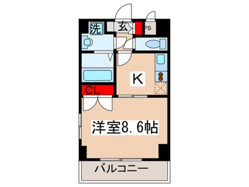 間取図 スペ－シア高円寺Ⅰ