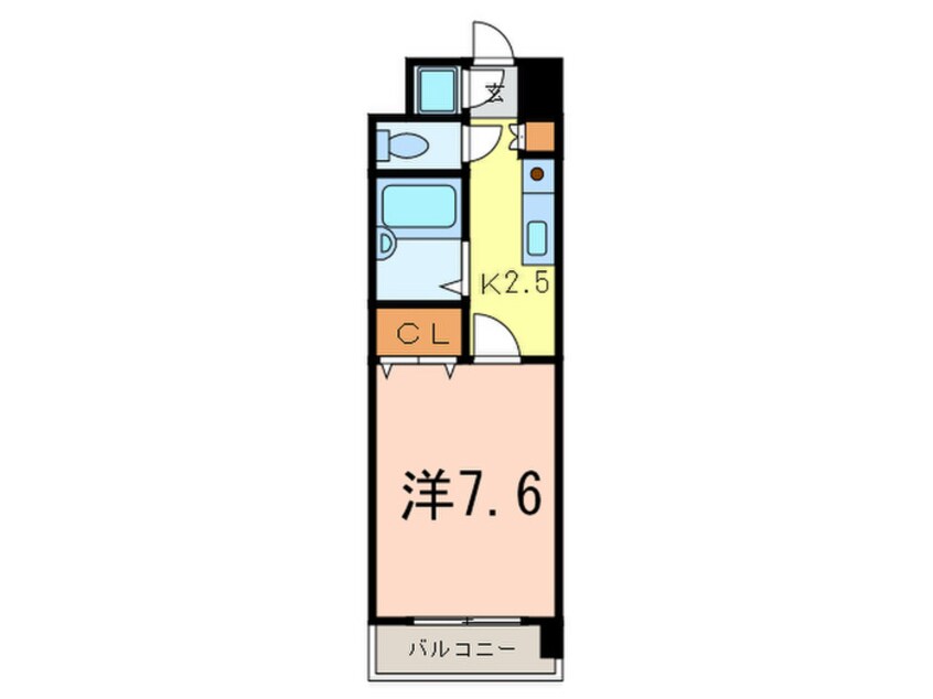 間取図 イ－ストコ－ト芝