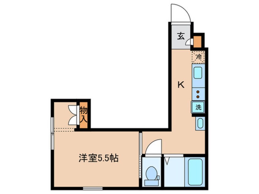 間取図 リーブル新横浜