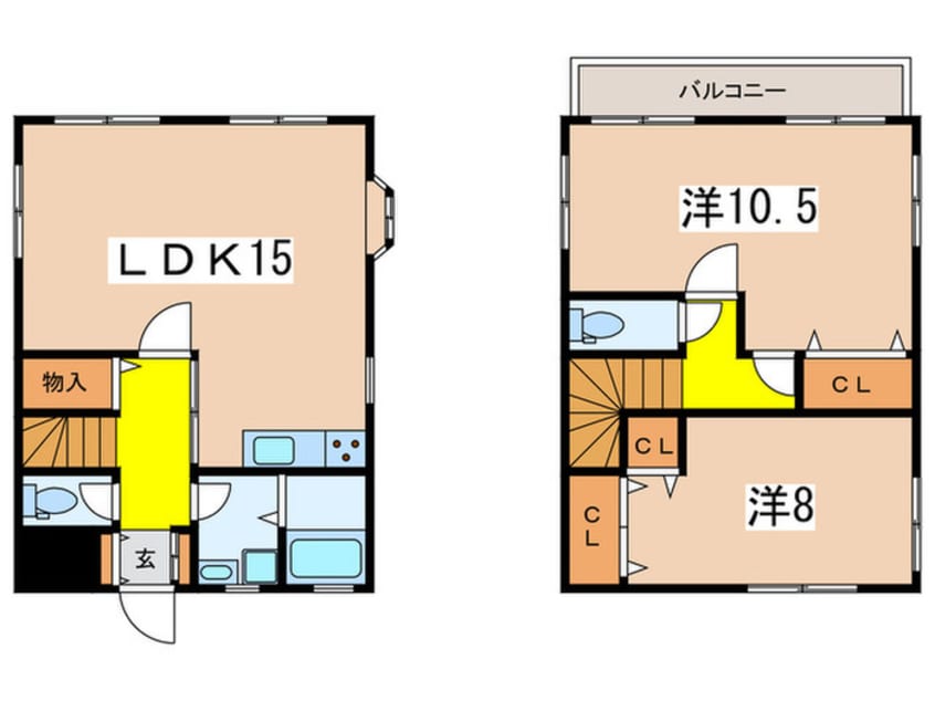 間取図 笹野台１丁目戸建