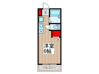 間取図 グリ－ンヒル大牧Ⅱ