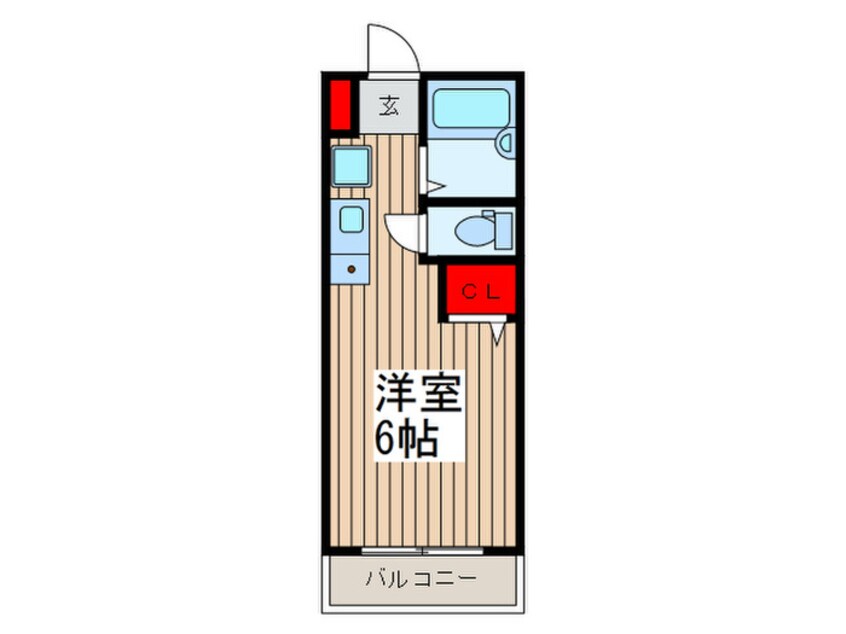 間取図 グリ－ンヒル大牧Ⅱ