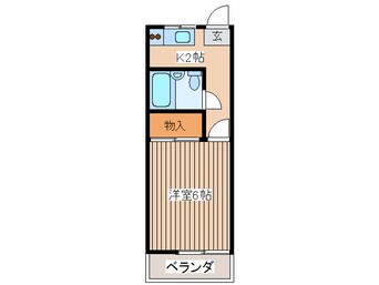 間取図 コ－ポ大六天