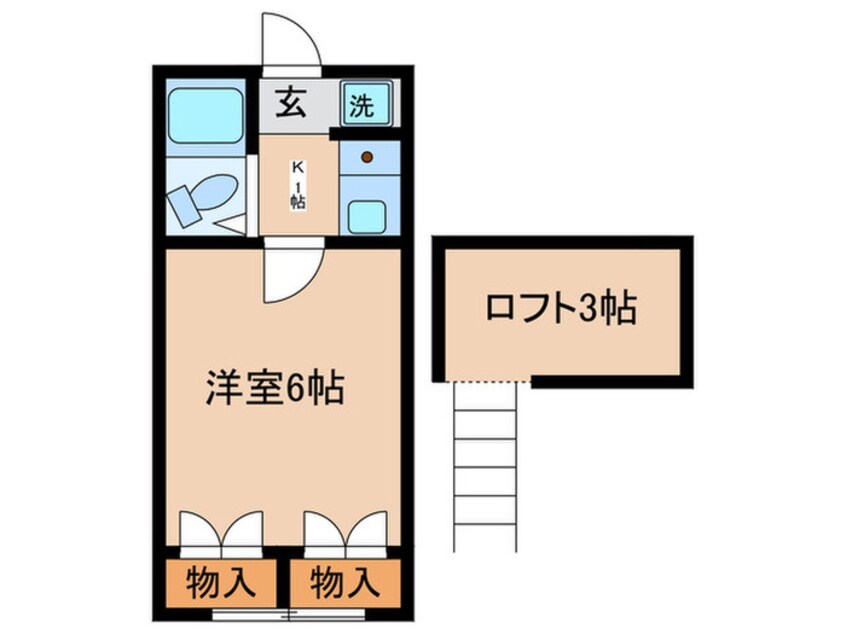 間取図 メゾン中和泉