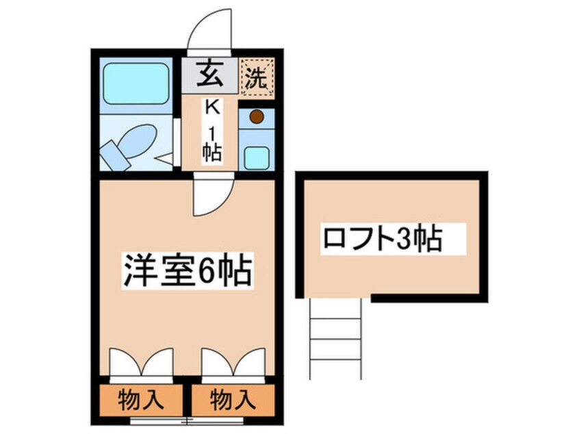 間取図 メゾン中和泉