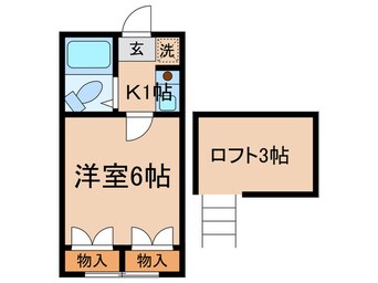 間取図 メゾン中和泉