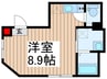 FLレジデンス上野桜苑(501) 1Rの間取り