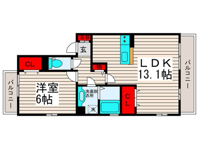 間取り図 studio　819