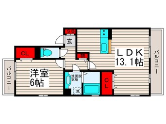 間取図 studio　819