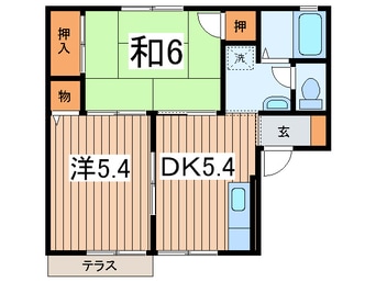 間取図 サニーコート湘南