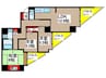 Ts　garden東陽町 3LDKの間取り