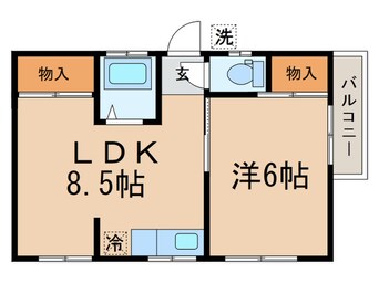 間取図 ハイツ向ヶ丘