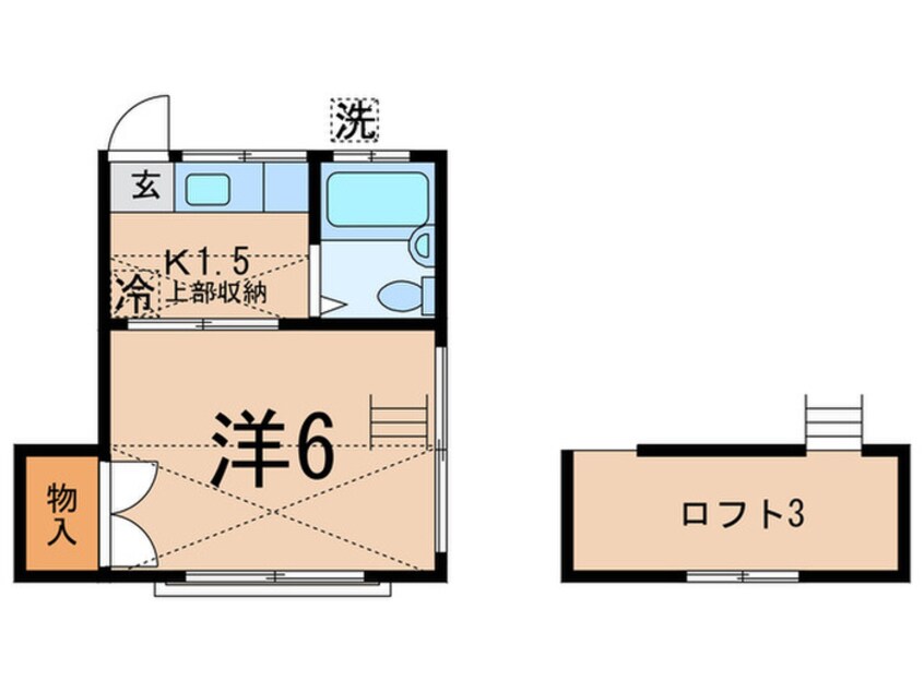 間取図 マリーナ大井