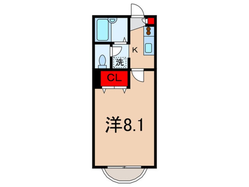 間取図 第５グリ－ンハイツ