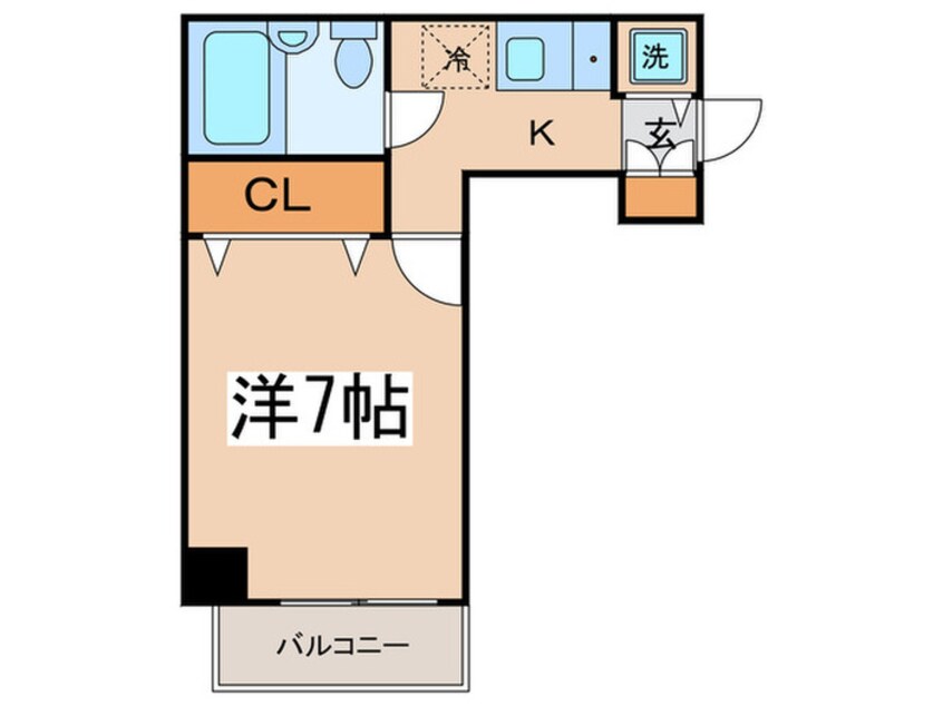 間取図 プラティーク明大前