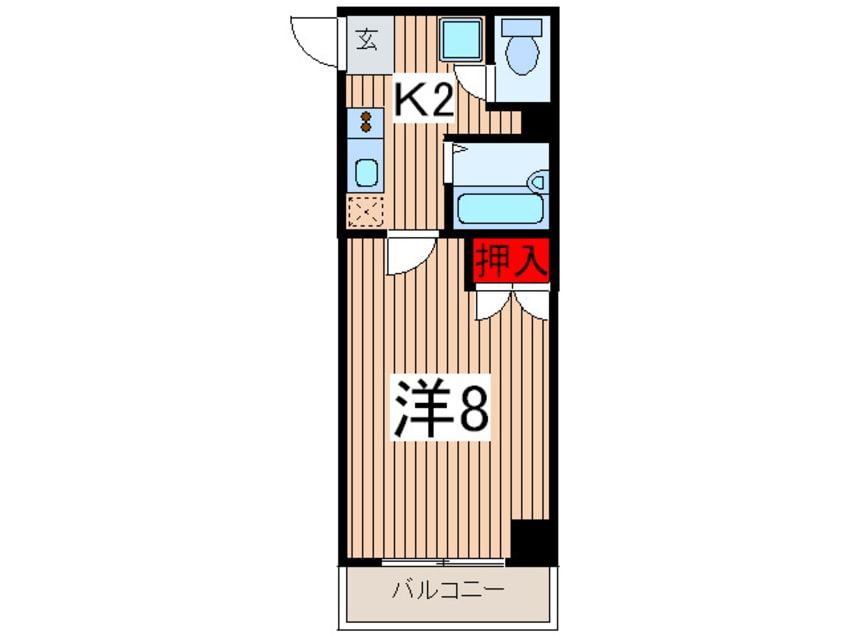 間取図 ドルチェ清瀬