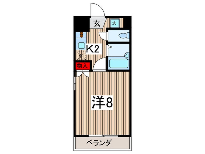 間取図 ドルチェ清瀬