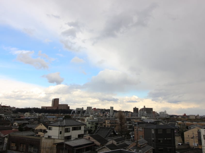 室内からの展望 江上ビル