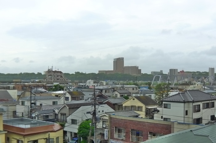 室内からの展望 江上ビル