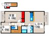 コンフォートガーデン 1LDK+Sの間取り