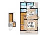 AXIS　A 1DKの間取り