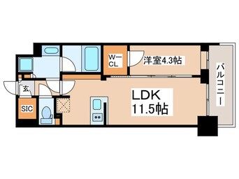 間取図 コンフォリア東新宿