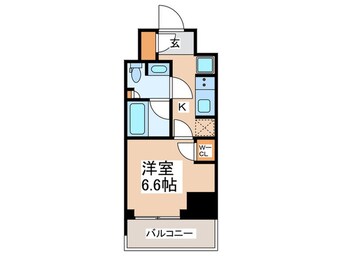 間取図 コンフォリア東新宿