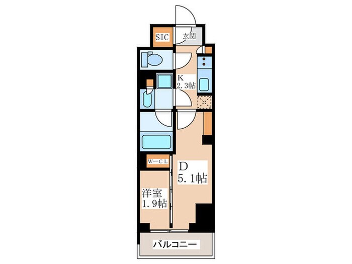 間取り図 コンフォリア東新宿