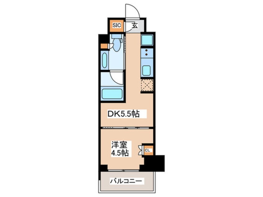 間取図 コンフォリア東新宿