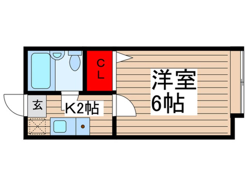 間取図 サンハイム津田沼