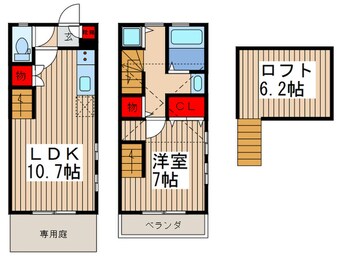 間取図 ルミノッソⅣ