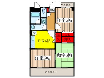 間取図 メゾン寿