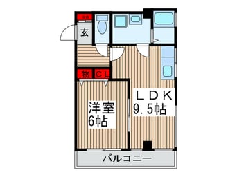 間取図 サンセット９０