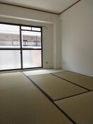 室内からの展望 ハピネス飯田５号館