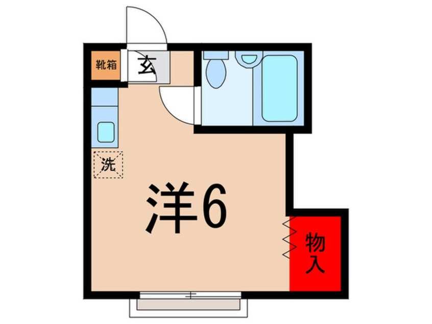 間取図 プレジオ中村橋・Ｂ