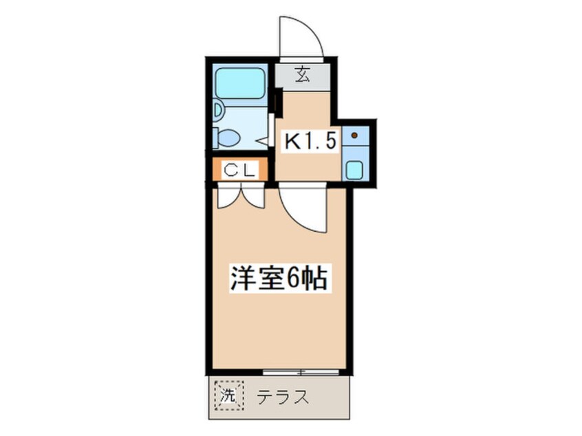 間取図 本厚木第７