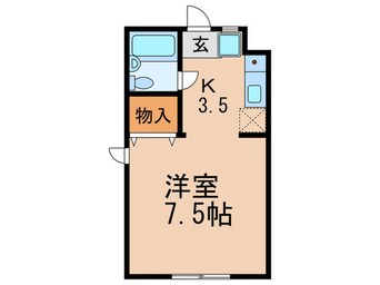 間取図 楠木ハイツ