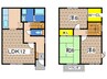 フロ－ラ２ 3LDKの間取り