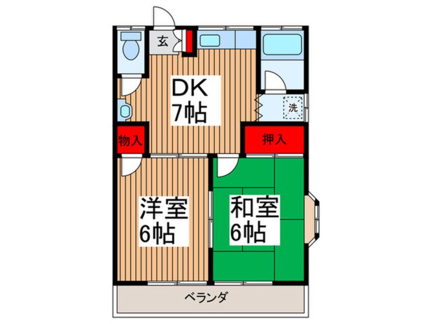 間取図 第二敬愛レジデンス