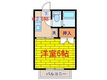 間取図 ハイツガーディニア小杉