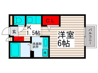 間取図 ジュネス西新井Ⅰ