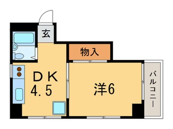 間取図 コ－ポ山口