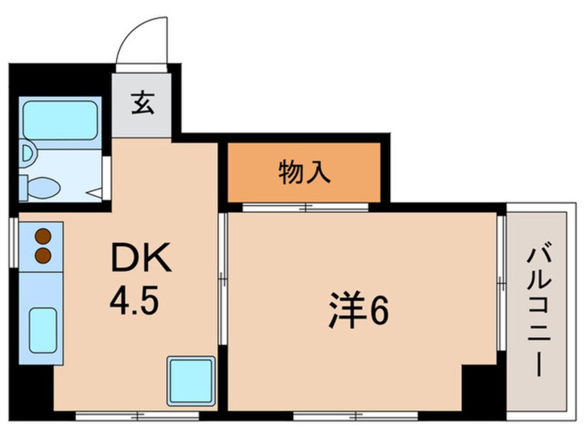 間取図 コ－ポ山口