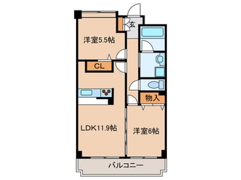 間取図 ガルファ－サ新横浜