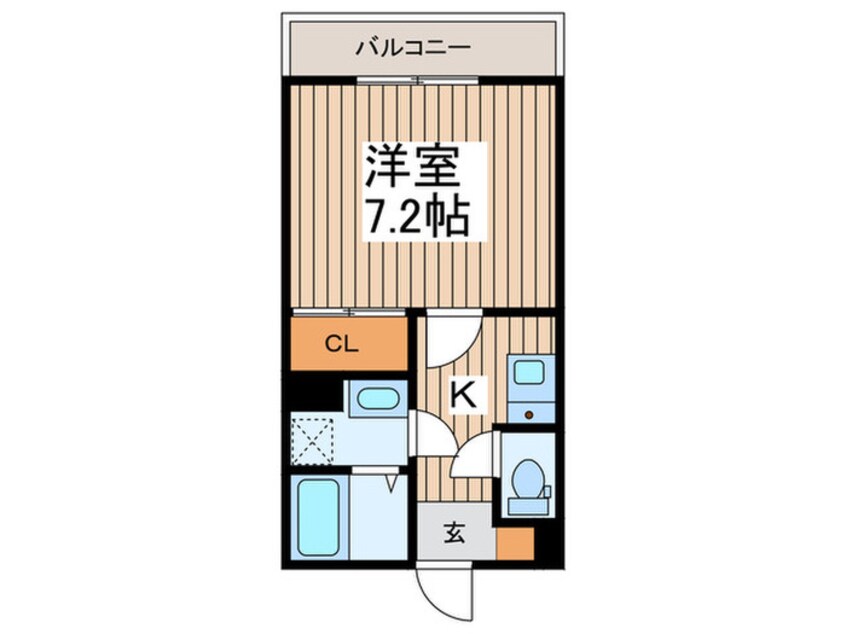 間取図 北小岩テラス