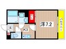 北小岩テラス 1Kの間取り