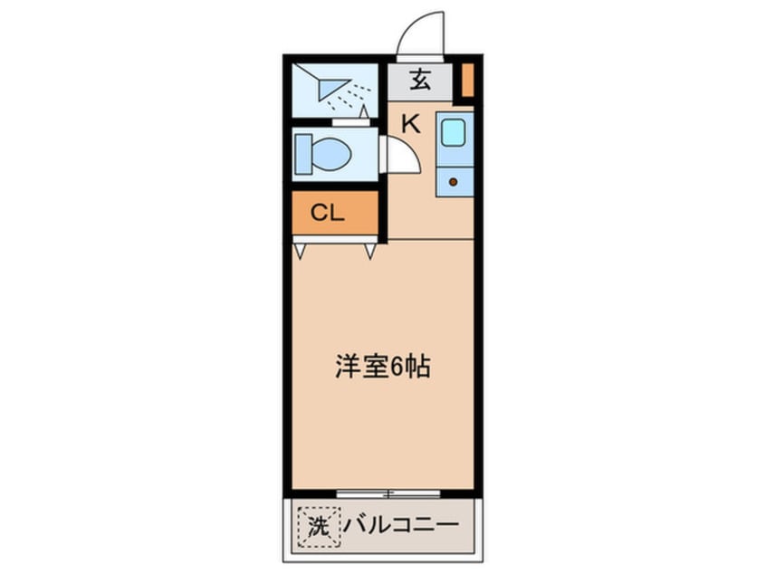 間取図 レモンハウス多摩川